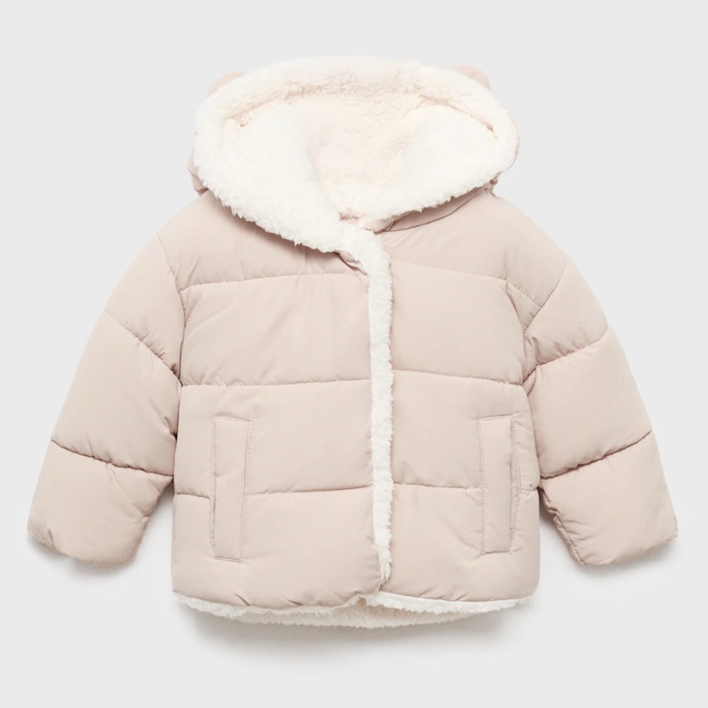 Mango Kids Cozy Sherpa Jacket